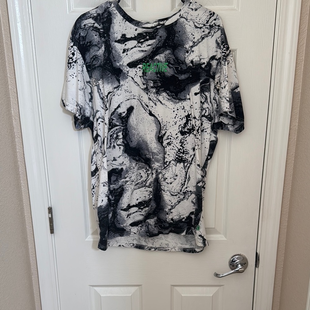 Black and White Men's Shirt